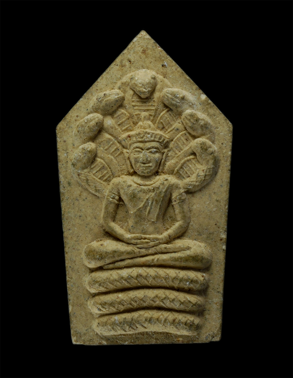 23Jul24 (35)p.jpg - พระนาคปรก หลังยันห้า หลวงปู่คร่ำ วัดวังหว้า อ.แกลง สร้างศาลาการเปรียน วัดคลองจำกา อ.วังจันทร์ จ.ระยอง ปี2537 เนื้อผงพุทธคุณ ผงว่าน พระเก่าสวย มวลสารดี [..] | https://kamulet.in.th